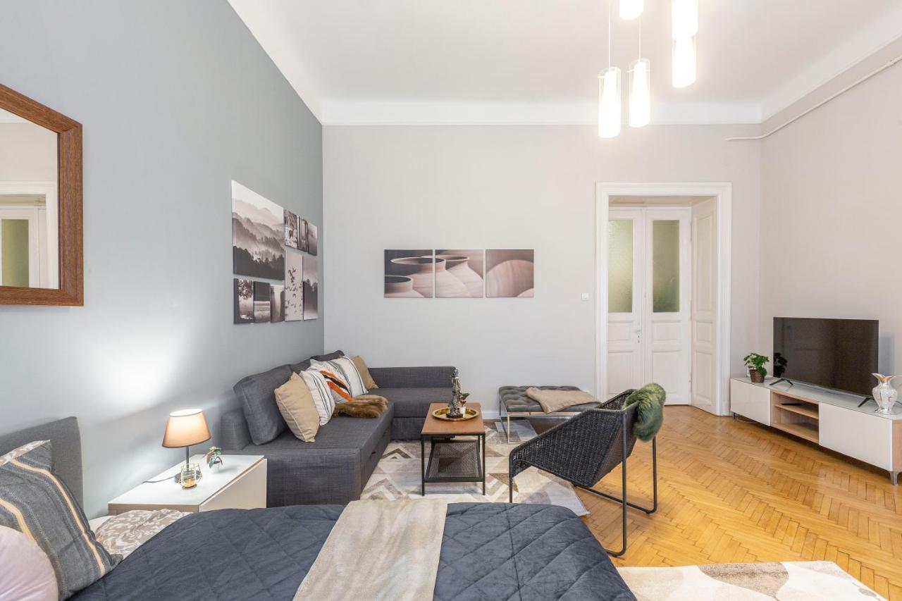 Spacious & Cozy Downtown Apartment With Balcony Budapeşte Dış mekan fotoğraf